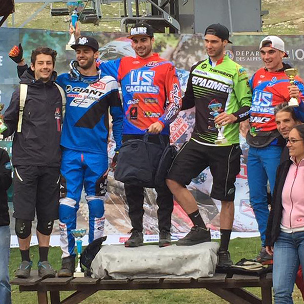 DH de la Moulière 2016 / la victoire pour Melvin Pons