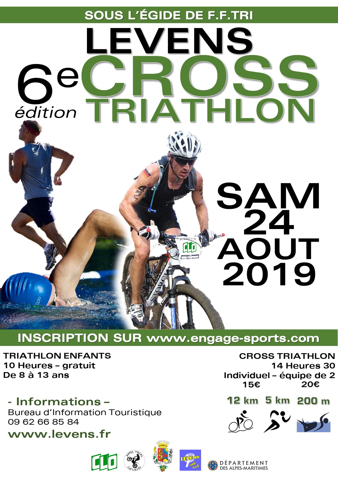 Affiche cross triathlon 2019