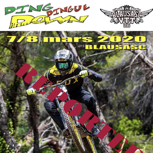 DH de Blausasc reportée, WES & XMB maintenus DH de Blausasc reportée, WES & XMB maintenus