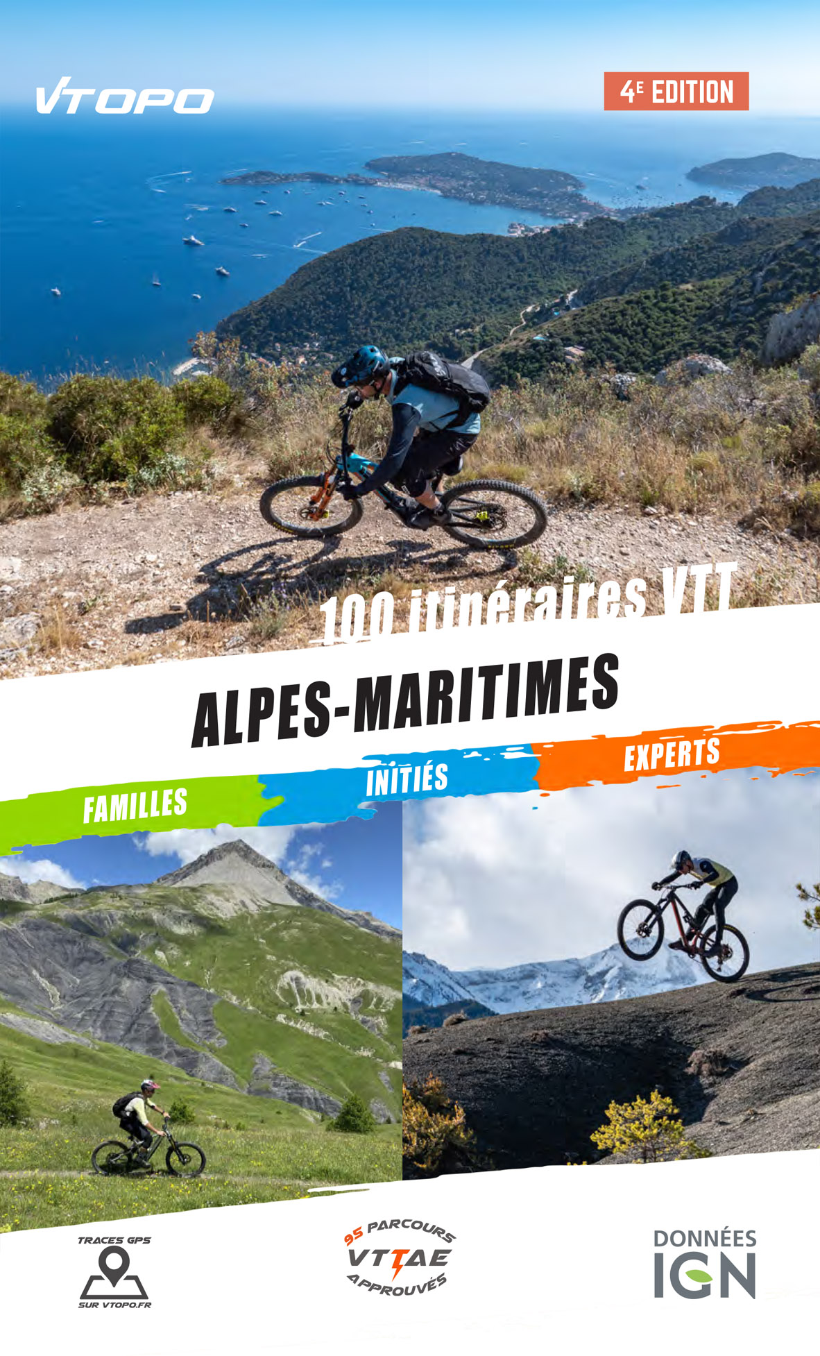 Topo-guide Vtopo VTT Alpes-Maritimes Edition 2025