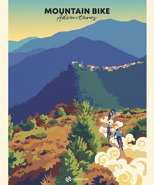Affiche VTT - LA ROYA