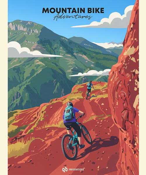 Affiche VTT - COLORADO NIÇOIS